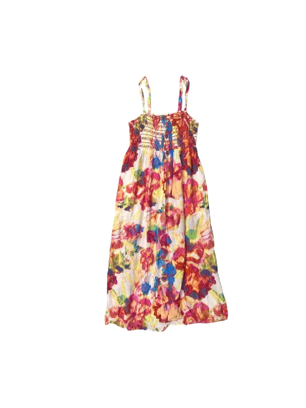 Women's High Collar DressesDress Casual Maxi By Anthropologie In Rainbow Print, Size: S