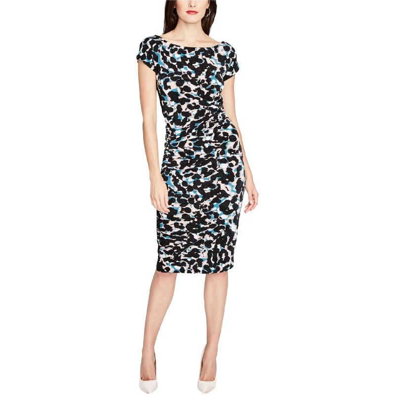 Women's Low Collar DressesRachel Roy Womens Ruched Bodycon Dress