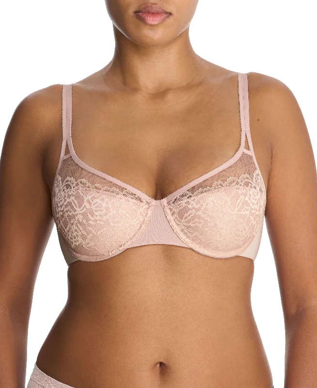 lace appliqué braGraceful Full Fit Balconette No-Show Underwire Bra