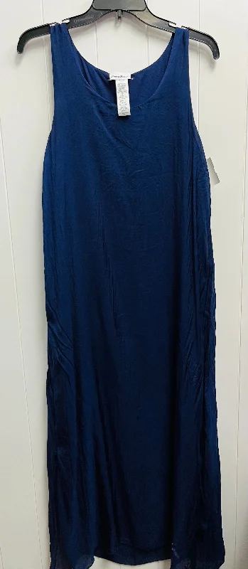 Women's Cap-Sleeve DressesDress Casual Maxi By Tommy Bahama In Navy, Size: M