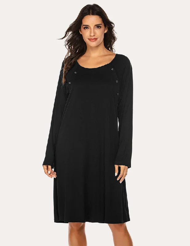 women's pajamas with a sophisticated, modern twistEkouaer Breastfeeding Maternity Nightdress (US Only)