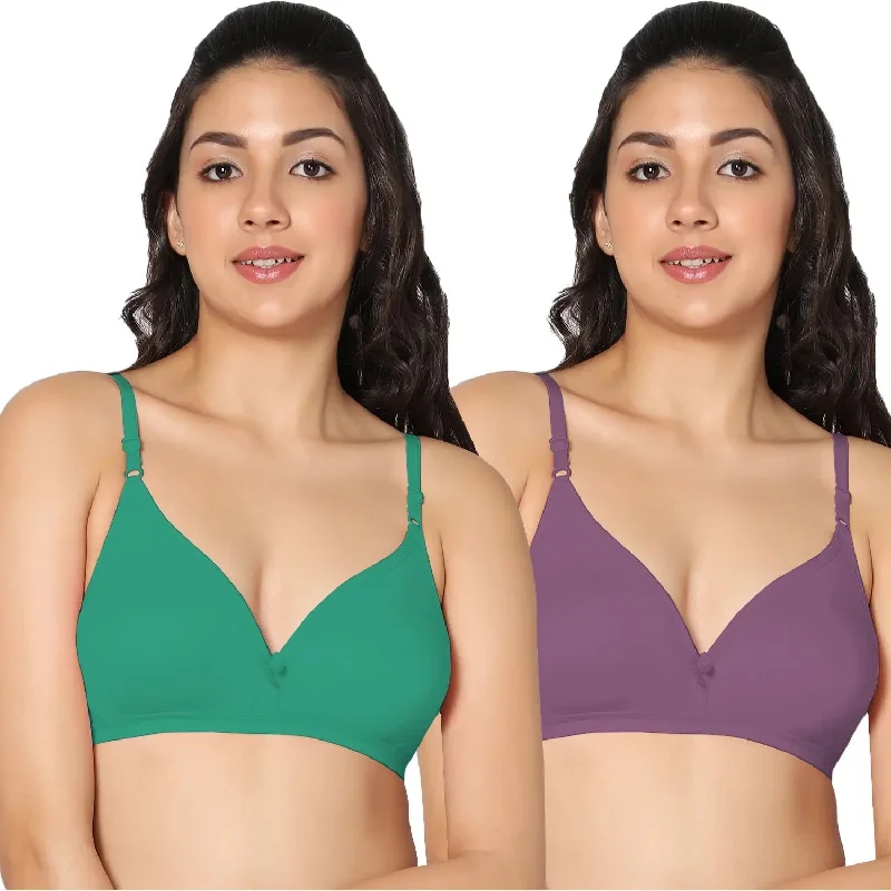 seamless bra for minimizersHalf Coverage Non-Padded Bra (Pack of 2)