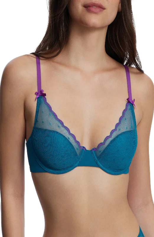 wireless mastectomy bra with soft cupsSiren Lightly Lined Lace Underwire Bra