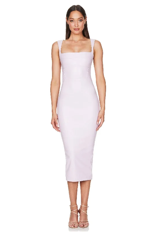 Women's Square-Back DressesNookie Alexia Midi Dress - Lilac