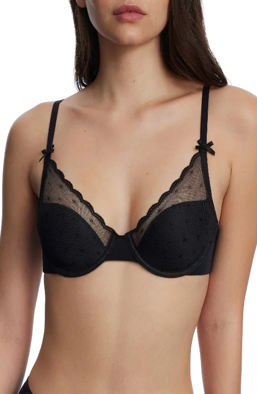 underwire bra with side supportSiren Lightly Lined Lace Underwire Bra