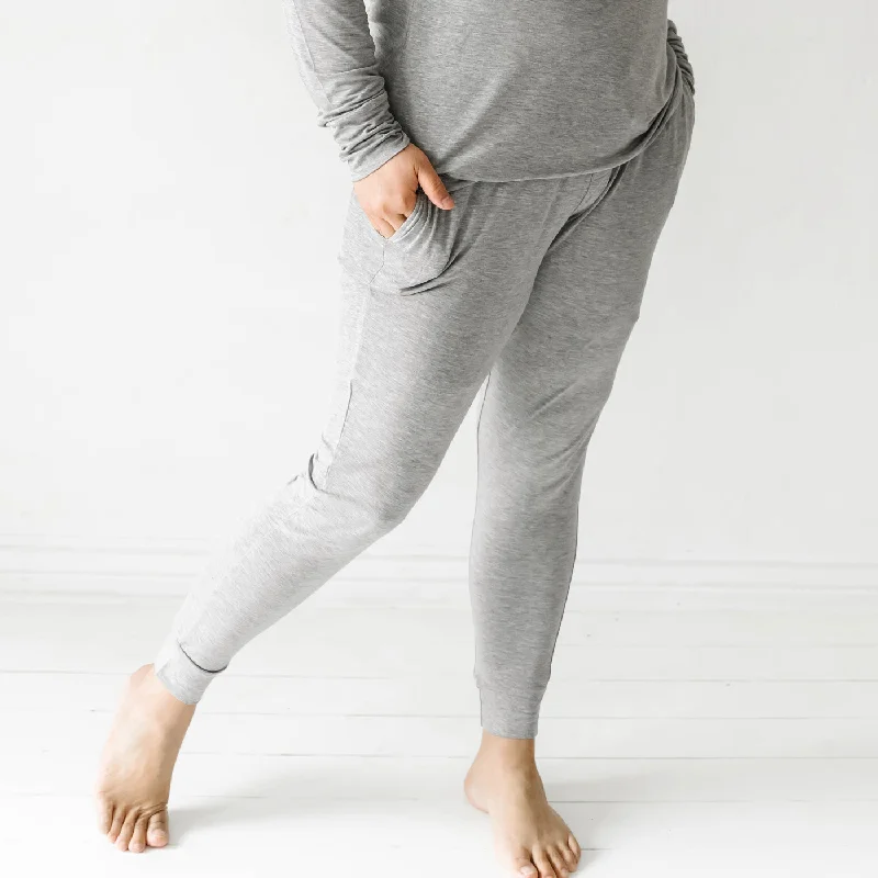 affordable women's pajama setsHeather Gray Women's Pajama Pants